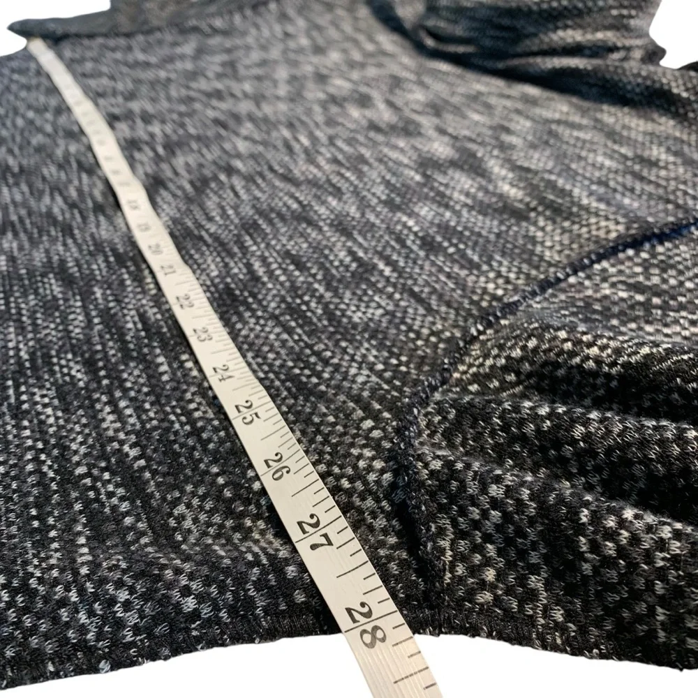 Free People We The Free Sunny Days Turtleneck‎ Sweater XL Black Heathered